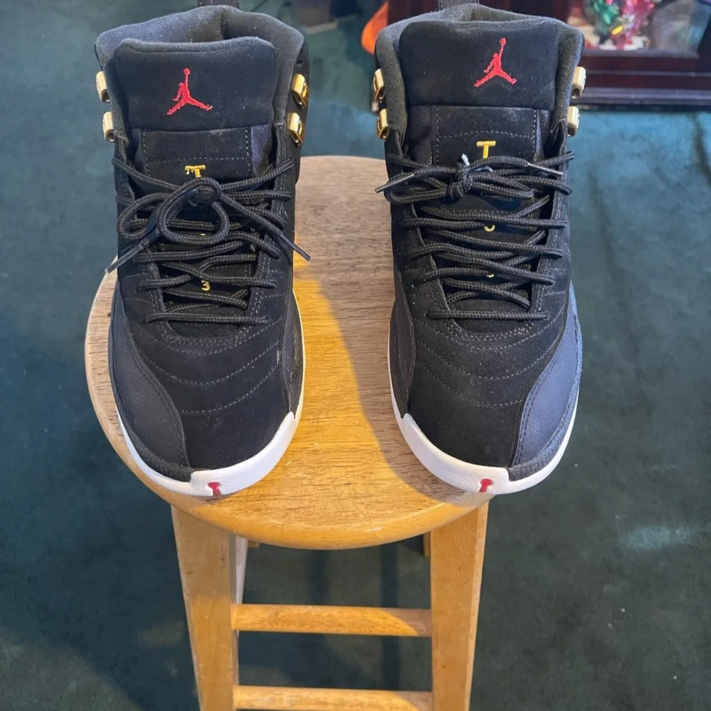 COPY - 2019 Air Jordan 12 Retro Reverse Taxi 8.5 - Picture 2 of 8